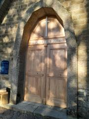 Menuiserie le Gac - Porte de la chapelle de Bodfo