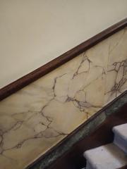 Graffito - Restitution de faux-marbre