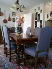 Virginie Wattellier - Fauteuils et Créations - Chaise Louis XIII modernisées