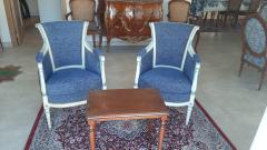 Virginie Wattellier - Fauteuils et Créations - Paire de bergère