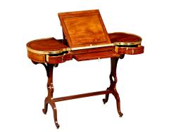Galerie Ranafrench Antiquités - Table à transformations Louis XVI attribuée à François-Antoine Canabas dit Gengenbach.
