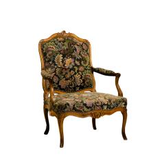 Galerie Ranafrench Antiquités - Fauteuil Louis XV à la reine vers 1750
