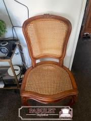Tapissier Fabulet - Réfection restauration de chaises en cannage à Montpellier