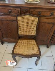Jacky Laurot - Réfection complète d’une Chaise de style Louis XV à Paris 16