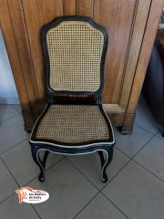 Jacky Laurot - Restauration d’une chaise cannée Louis XV à Paris 8ᵉ