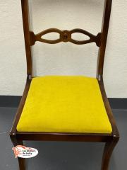 Jacky Laurot - Réfection assise chaise tapisserie tissus fournis par nos soin 83963-301 lézard rueil-Malmaison 92500 hauts de Seine