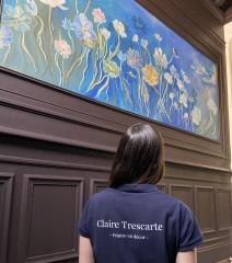 Claire Trescarte - Fresques murales Hôtel particulier