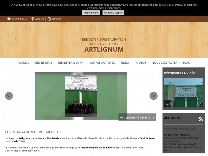 Art Lignum - Deuil la Barre - https://www.artlignum95.com