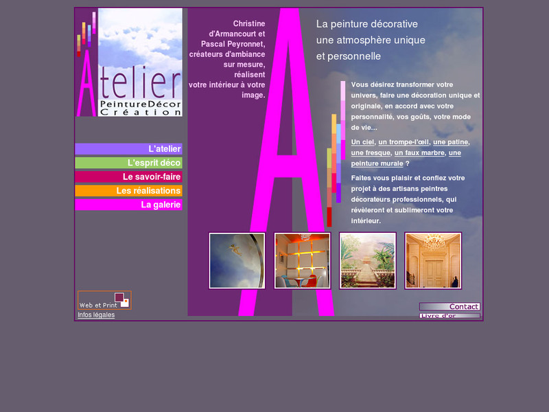Atelier Peinture Decor - Neuilly Plaisance - http://www.peinture-decor.com