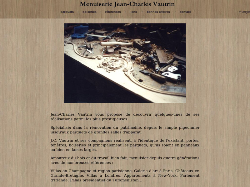 Menuiserie Jean-Charles Vautrin - Bréviandes - http://www.vautrin-fr.com