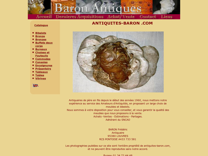 Frédéric Baron - Louvres - http://www.antiquites-baron.com