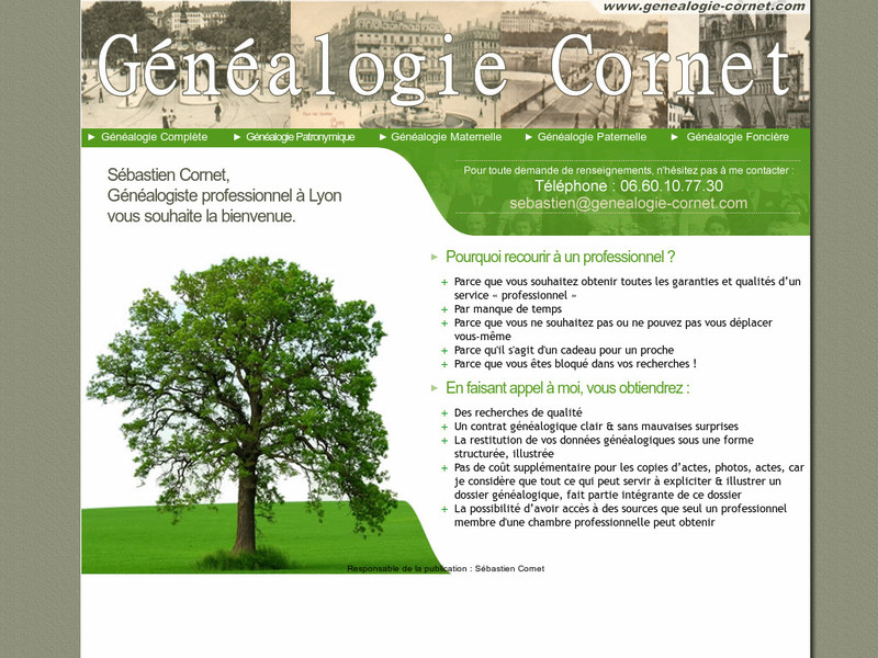 Généalogie Cornet - Lyon - http://www.genealogie-cornet.com