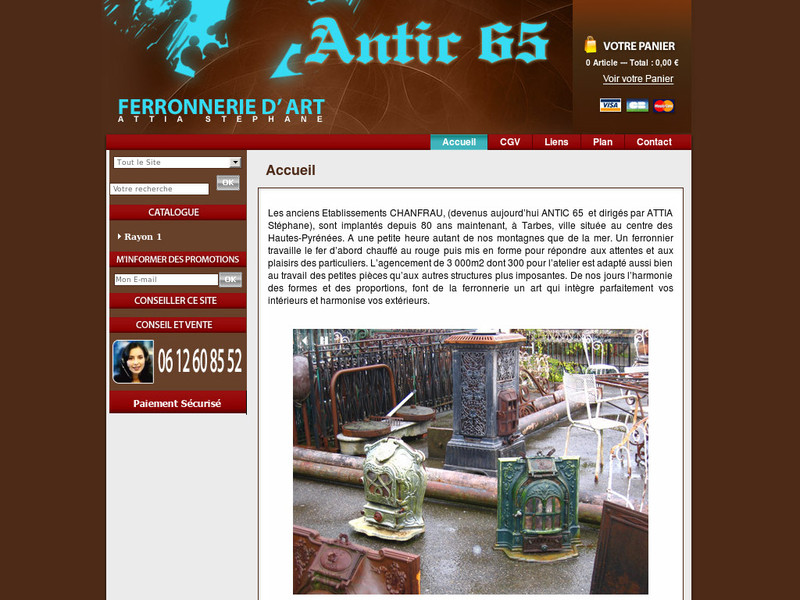 Antic 65 - Stéphane Attia - Tarbes - http://www.antic65.net
