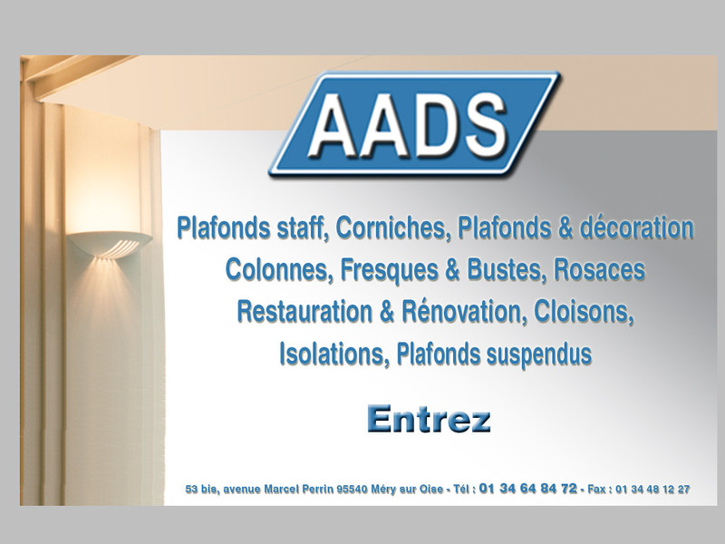 Atelier d'Applications Décoratives du Staff - Méry sur Oise - http://www.aads.fr