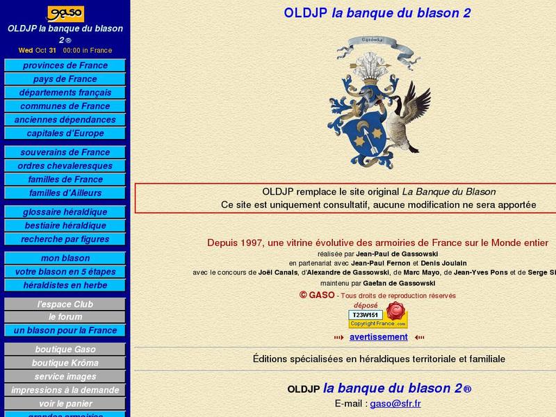 GASO - La Banque du Blason - Meriel - http://www.labanquedublason2.com