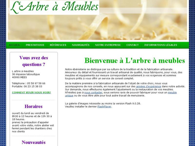 L'Arbre à Meubles - Thibault Veyrier - Mées - http://www.l-arbre-a-meubles.fr