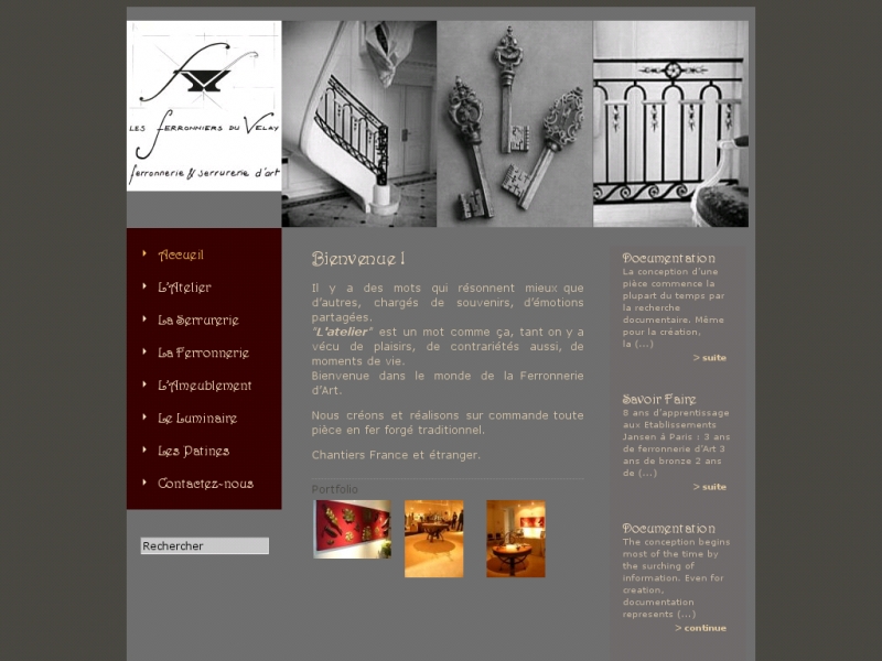 Clefs de Forge - Dore l'Eglise - http://www.clefsdeforge.com