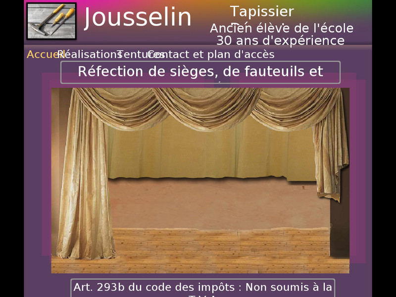 Jousselin - Saint Martin de Nigelles - http://www.tapissier28.fr