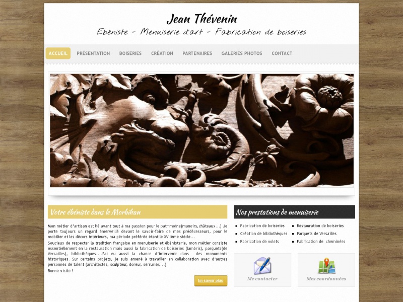 Jean Thevenin - Molac - http://www.ebenisterie-morbihan.com