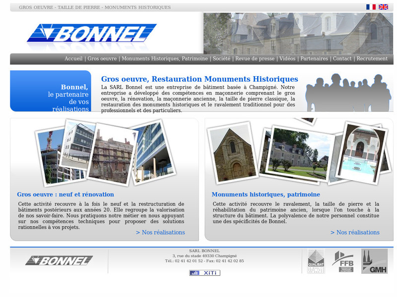 Société Bonnel - Champigné - http://www.bonnel.com