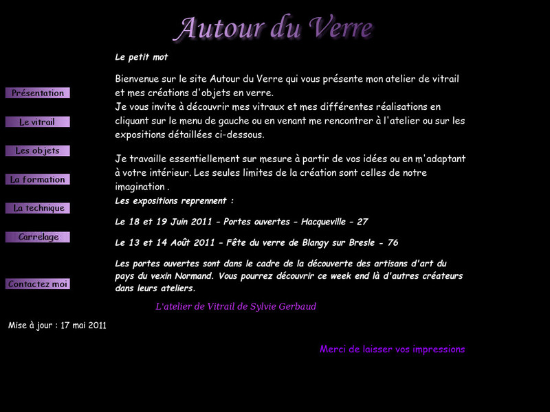 Autour du Verre  - Hacqueville - http://www.autourduverre.com