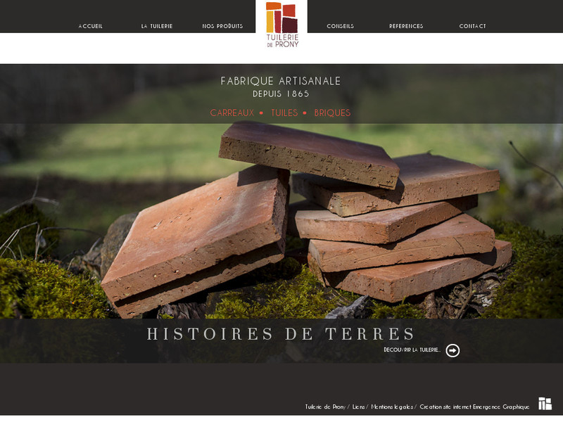 Tuilerie de Prony - Oingt - http://www.tuilerie-de-prony.fr