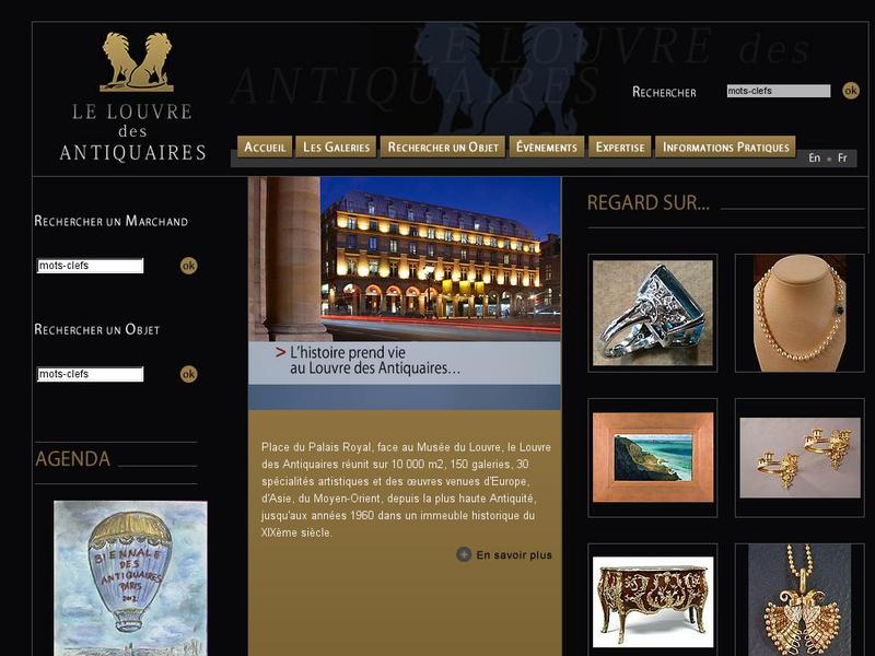 Le Louvre des Antiquaires - Paris - http://www.louvre-antiquaires.com