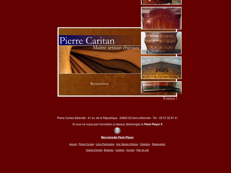 Pierre Caritan - Saint Ciers sur Gironde - http://www.ebenisterie-pcaritan.com