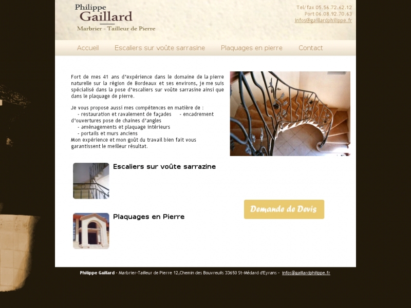 Philippe Gaillard - Saint Médard d'Eyrans - http://www.gaillardphilippe.fr