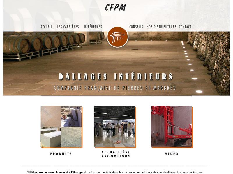 CFPM - Compagnie Française des Pierres et Marbres - Lyon - http://www.cfpm-pierres-marbres.fr