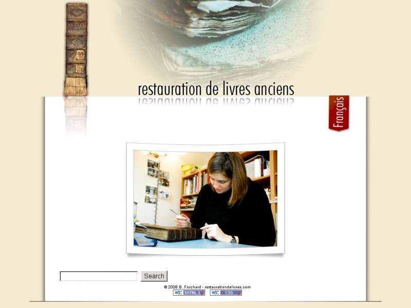 Pascaline Fruchard de Beaumont - L'Isle d'Espagnac - http://www.restaurationdelivres.com