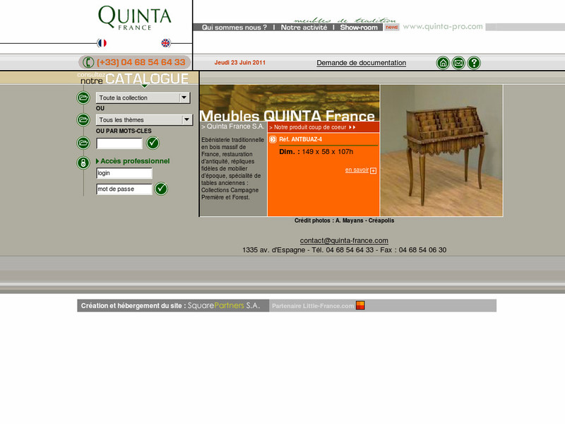 Quinta France - Perpignan - http://www.quinta-france.com