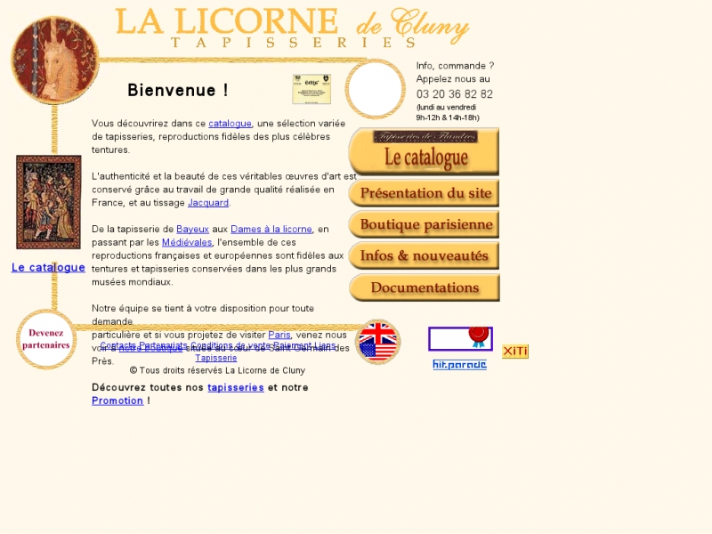 La Licorne de Cluny - Paris - http://www.licornedecluny.com