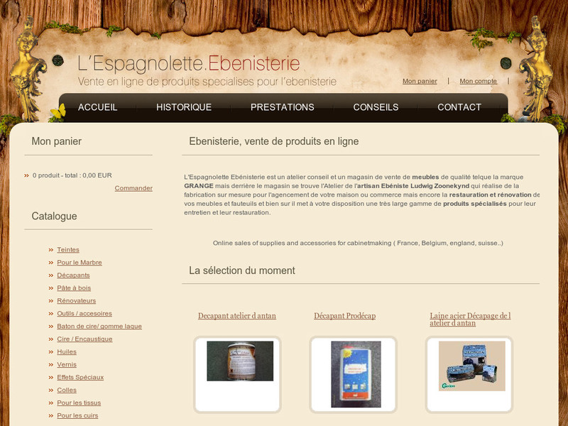 L'Espagnolette Ebenisterie - Calais - http://www.espagnolette-ebenisterie.com
