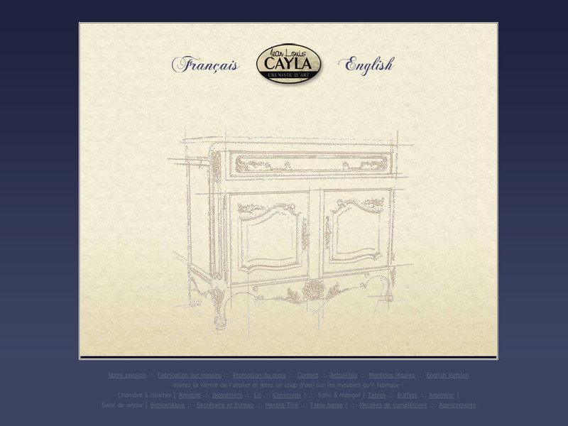 Meubles Cayla - Pierrefort - http://www.ebenisterie-cayla.com