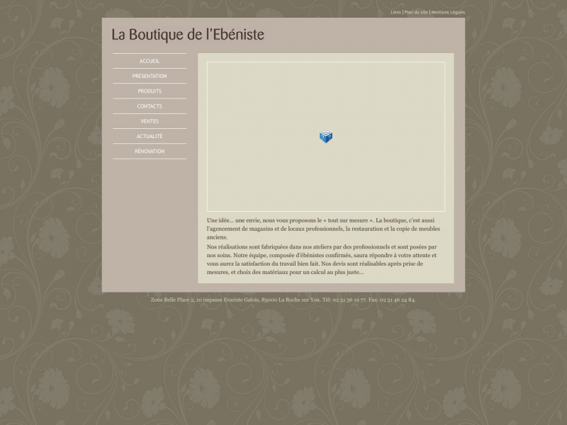 La Boutique de l'Ebéniste - La Roche sur Yon - http://www.laboutique-ebeniste.com 