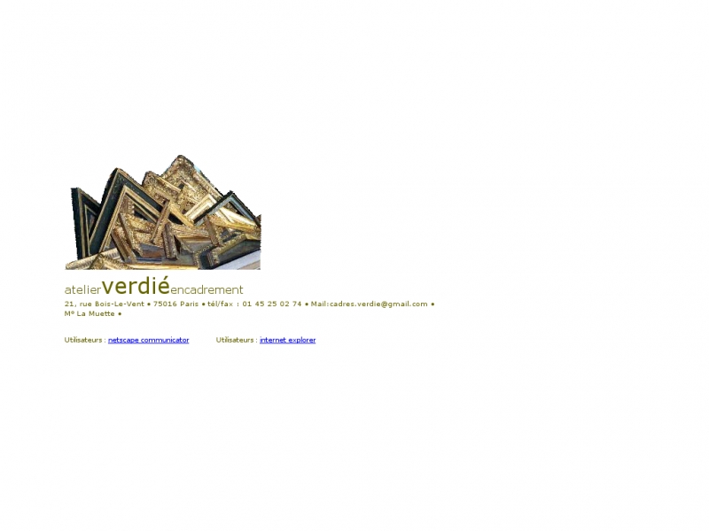 Jean-Louis Verdié - Paris - http://www.cadres-verdie.fr