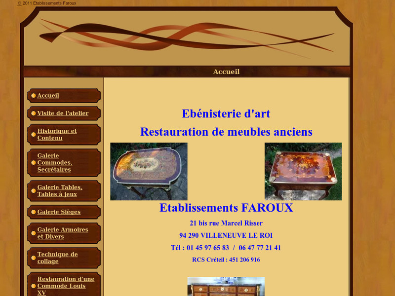 Etablissements Faroux - Villeneuve le Roi - http://www.etsfaroux.com