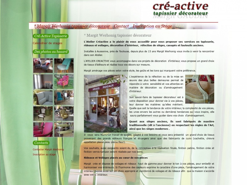 Cré-Active Tapisserie - Margit Gaudin - Aussonne - http://www.cre-active-tapisserie.com