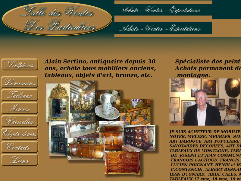 Alain Sertino - Chambéry - http://www.antiquaire-savoie.com