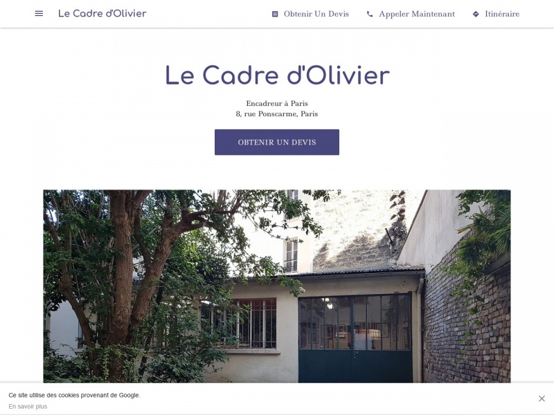 Le Cadre d'Olivier - Paris - https://le-cadre-dolivier.business.site