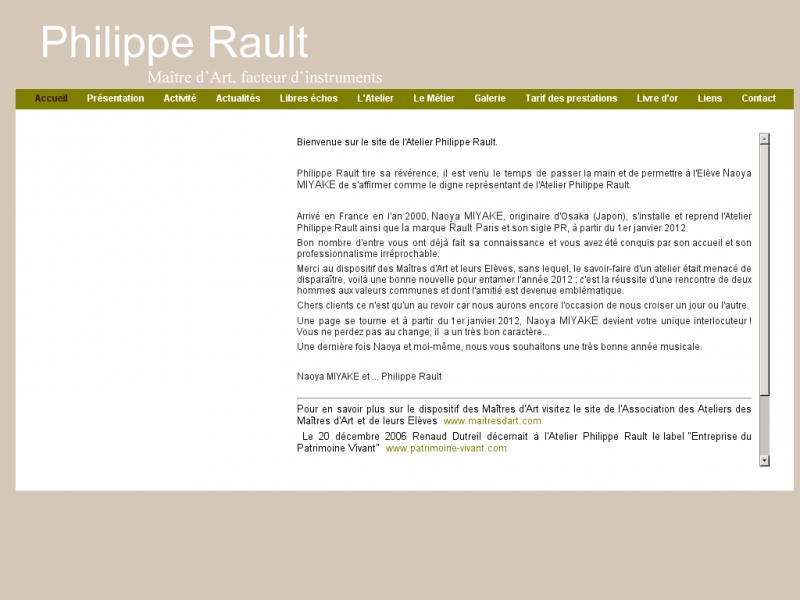 Philippe Rault - Maisons Laffitte - http://www.philippe-rault.com