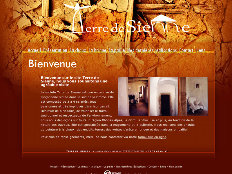 Terre de Sienne - Suze la Rousse - http://www.esprit-terredesienne.com