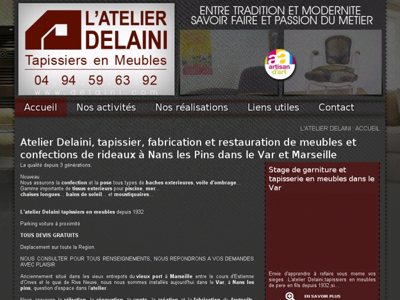 Delaini et Fils - Nans les Pins - http://www.delaini.com