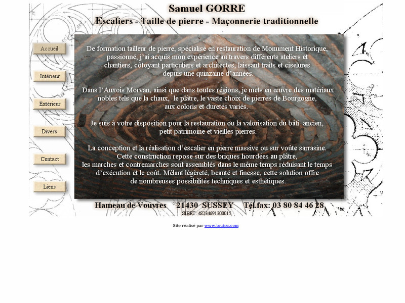 Samuel Gorre - Sussey - http://www.samuelgorre.com