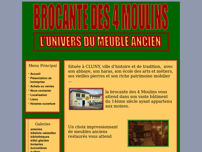 Brocante des 4 Moulins - Cluny - http://www.brocantedes4moulins.com