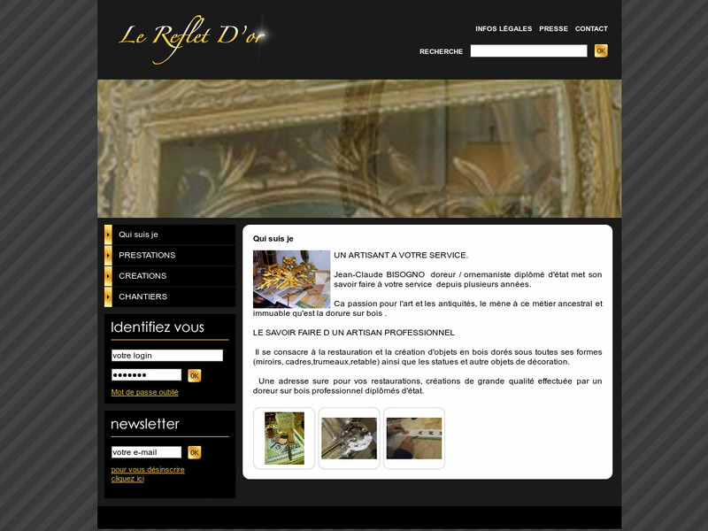 Le Reflet d'Or - Jean-Claude Bisogno - Allauch - http://www.doreursurbois.lesite.pro