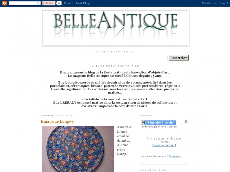 Belle Antique - Cannes - http://belleantique.blogspot.com