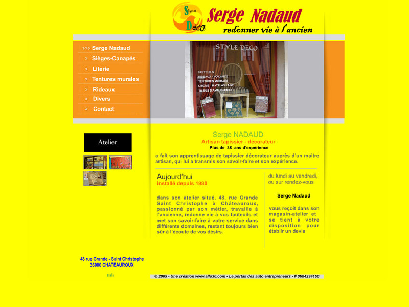 Serge Nadaud - Chateauroux - http://www.styledeco36.fr