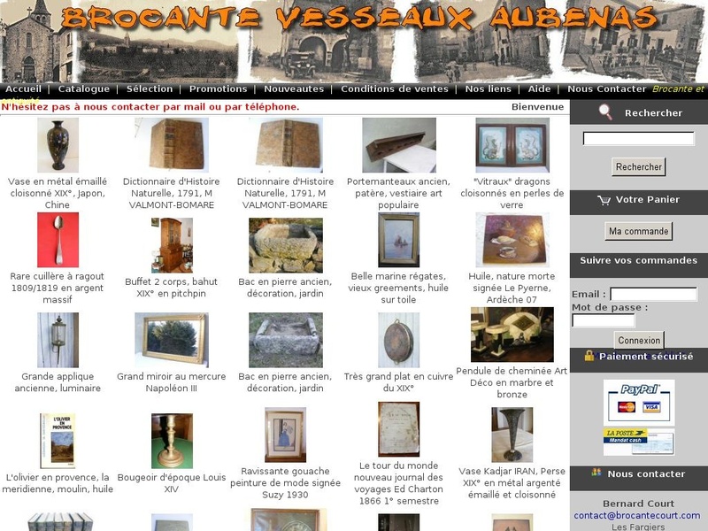 Angèle et Bernard Court - Vesseaux - http://www.brocantecourt.com